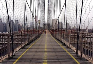 Fototapeta 97289 BROOKLYN BRIDGE - 2827574319