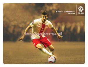 Obraz na tafli PTD225T2 Robert Lewandowski - 2843470646