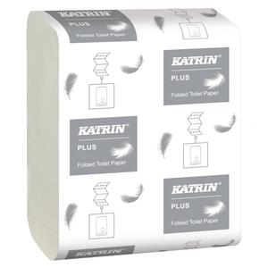 Papier toaletowy w skadce Katrin Plus Bulk Pack Handy Pack 2 warstwy 8400 listkw super biay - 2878419205