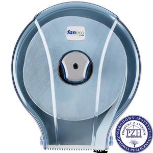 Pojemnik na papier toaletowy Faneco JET S Midi plastik niebieski - 2875585681