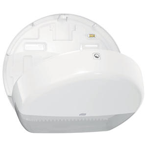 Pojemnik na papier toaletowy w rolce Jumbo Tork, biae tworzywo ABS - 2873089378