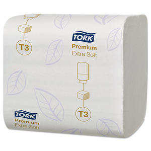Papier toaletowy w skadce Tork 2 warstwy 7560 listkw biaa celuloza - 2868334100