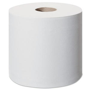 Papier toaletowy mini Jumbo Tork SmartOne 12 rolek 2 warstwy 111.6 m rednica 14.9 cm biaa celuloza + makulatura - 2873089529