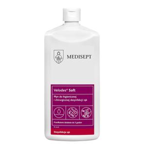 Pyn do dezynfekcji rk Medisept Velodes Soft 0.5 litra - 2868334978