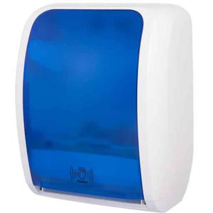 Automatyczny podajnik rcznikw papierowych w rolce COSMOS JM-Metzger plastik niebiesko-biay - 2873691381