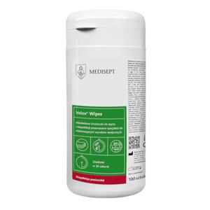 Chusteczki dezynfekujce Velox Wipes 100 szt. puszka - 2876632853