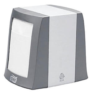 Pojemnik na serwetki Tork FASTFOLD, szary metal - 2868335252