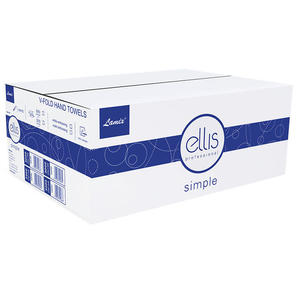 Rcznik papierowy ZZ 3000 szt. Lamix Ellis Professional Simple biay celuloza - 2874212582