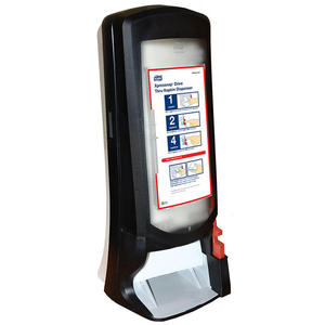 Pojemnik na serwetki Drive Thru Tork Xpressnap pojemno 900 szt. czarne tworzywo ABS - 2873089774