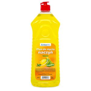 Pyn do mycia naczy CleanPRO STANDARD cytrynowy 1 litr - 2868336211