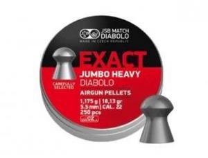 rut diabolo JSB Exact Jumbo Heavy 5,52 mm 250 szt. - 2845076421