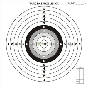 Tarcze strzeleckie 100 szt. - 2827840500