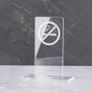 Zakaz palenia papierosw - acryl model Z002 - 2868323958