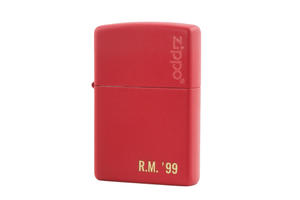 Zapalniczka ZIPPO Red Matte Logo - ZIP010 - 2847539553