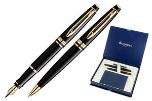 ZESTAW WATERMAN EXPERT CZARNY GT - WAT028-DUO - 2863115155