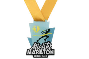 Medal akrylowy - Maraton - wymiary: 70x93mm - druk UV - MGR066 - 2860811446