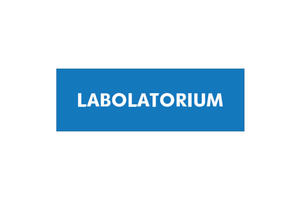 Tabliczka laboratorium, sterylizator - wym. 210x70mm - PVC - druk UV - TAB167 - 2860812695