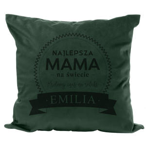 Poszewka na poduszk z grawerem - Najlepsza mama na wiecie - PNP004 - 2869307301