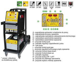 STEL - inwerterowa spawarka TiG - TiG-mP353 DC