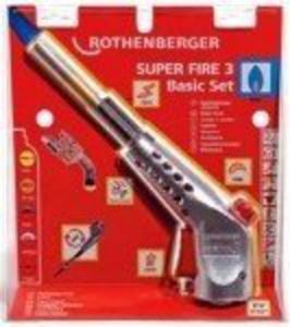 ROTHENBERGER SUPER FIRE 3 Zestaw MAPP