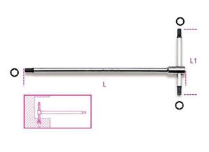 Beta 951AS/3/32 Klucz trzpieniowy typu T szecioktny 3/32" - 1633247855