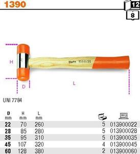 Beta 1390/60 Motek plastikowy 60mm - 1633248919