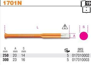 Beta 1701N/250 Przecinak budowlany paski 250mm - 1633248952