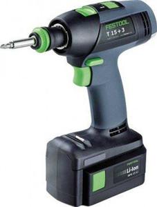 Festool Akumulatorowe wiertarko-wkrtarki T 15+3 GG/LI