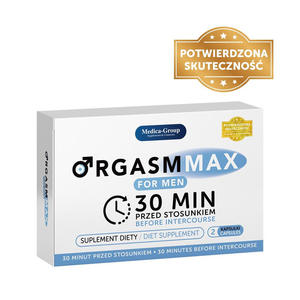 Tabletki na potencj dla mczyzn Orgasm Max 2 kapsuki - 2879136879