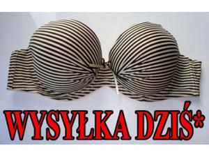 BIUSTONOSZ PASKI CZARNE BEOWE MODELUJCY : Rozmiar Biustonosza - 75C - 2823442300