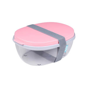 Saladbox Ellipse Nordic Pink - 2877689598