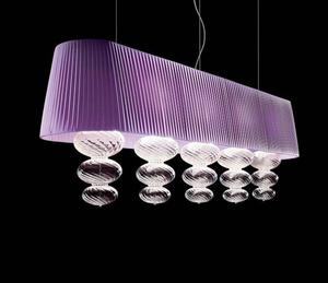 Lampa wiszca Vintage MUSA SO OVAL 150 - biay - 2849748640