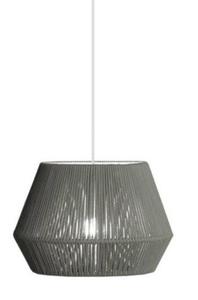 Lampa wiszca OLE iluminacion BANYO 22810/30 szary/nikiel satyna 30 cm - Szary \ Nikiel satyna - 2849768653