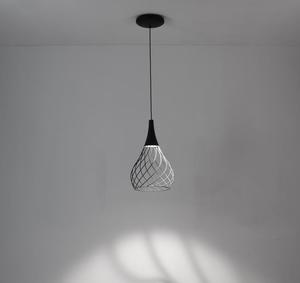 Lampa Wiszca czarna MA&DE Mongolfier 8140