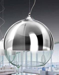 AZZARDO Silver Ball 40 LP5034-XL Lampa Wiszca - 2849741469