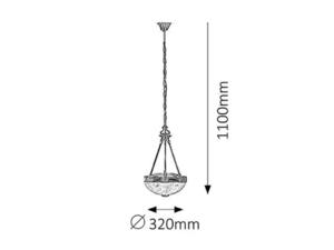 Rabalux ANNABELLA 8637 Lampa Wiszca - 2849742928