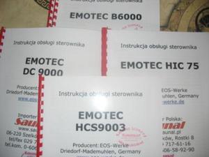 instrukcja obugi Emotec DC9000 DLF - 2823012281