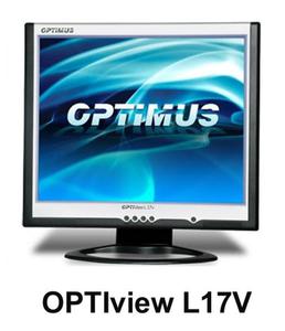 Monitor LCD Optimus Optiview L17V, 17 cali - 2855542580