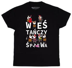 Mska koszulka t-shirt Wie taczy i piewa - 2878905308