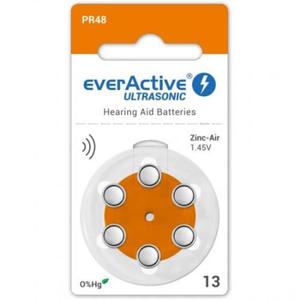 everActive Ultrasonic 1,45 V rozmiar 13 Bateria do aparatw suchowych opakowanie 6 szt - 2869109529