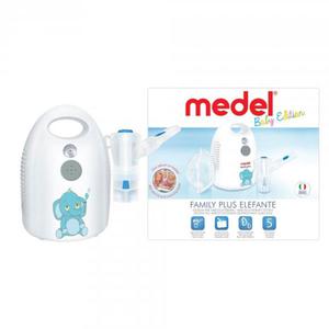 MEDEL Family Plus Elefante Inhalator pneumatyczno-tokowy dla dzieci z trzema maskami - 2870947599