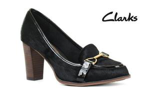 CZӣENKA CLARKS MODNE KOMFORTOWE PRZECENA -50 - wg producenta Czarny || Bordowy || Czarny - 2826016208