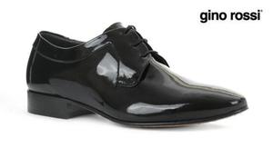 BUTY MESKIE GINO ROSSI LAKIERKI NA SKRZE - 2826016282