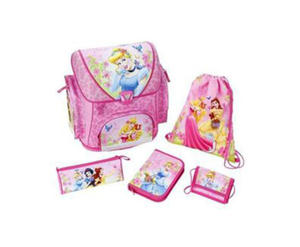 TORNISTER DISNEY PRINCESS KSIʯNICZKI Z WYPOSAENIEM CAMPUS PLECAK - 2858687706