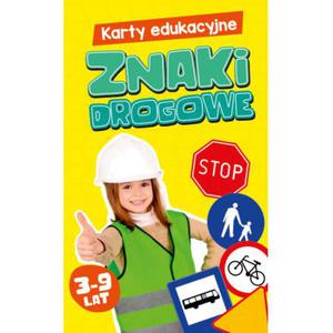 ZNAKI DROGOWE 3-6LAT KAPITAN NAUKA - 2858688464