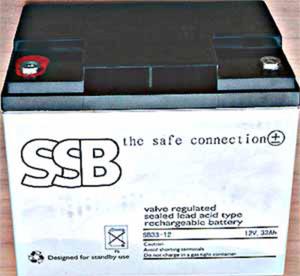 Akumulator SBL AGM 12V/33Ah - 2825244244