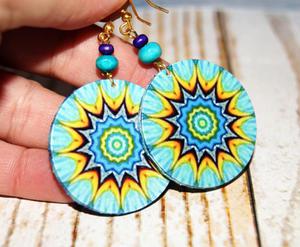 Mandala Green Blue - 2857507600