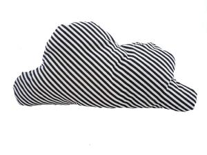 Designerska poduszka chmurka paski mae - 2857505269