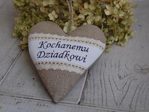 Kochanemu Dziadkowi - serce rustykalne - 2827512994