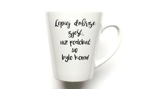 KUBEK LATTE JEDZENIE